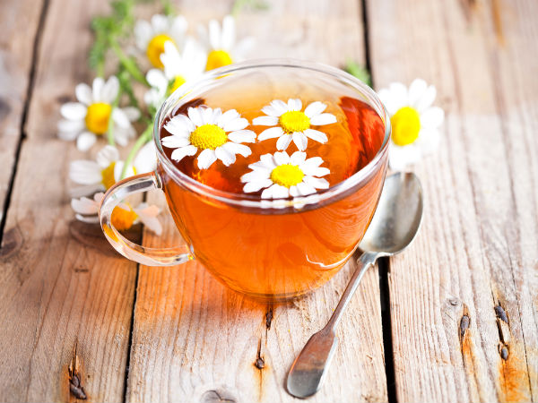 ૧૫. કેમોમાઈલનો એક કપ: