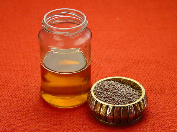 6. મસ્ટર્ડ ઑયલ (સરસિયાનું તેલ)